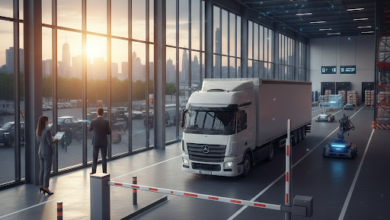 internationalen Transports